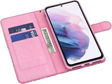 Actual product image Cover-Discount Google Pixel 6 - case glitter effect tree pink (Google Pixel 6)