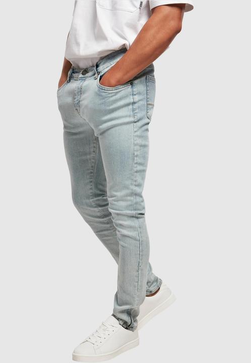 Actual product image Urban Classics Slim Fit Zip Jeans (W30/L32)