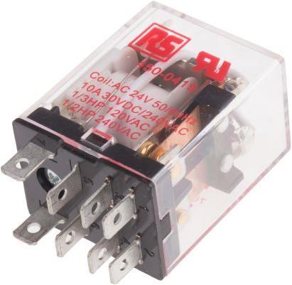 Image du produit Rs Pro Relais Miniature Avec Indicateur 24vca