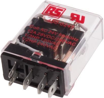 Rs Pro Relais Miniature De Puissance 24vc.A.