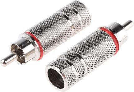 Image du produit Rs Pro Fiche Male Nickelee Ligne Rouge