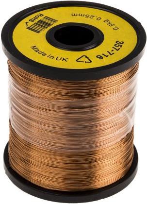 Image du produit Rs Pro FIL CUIVRE 0.25 MM (1100 m)