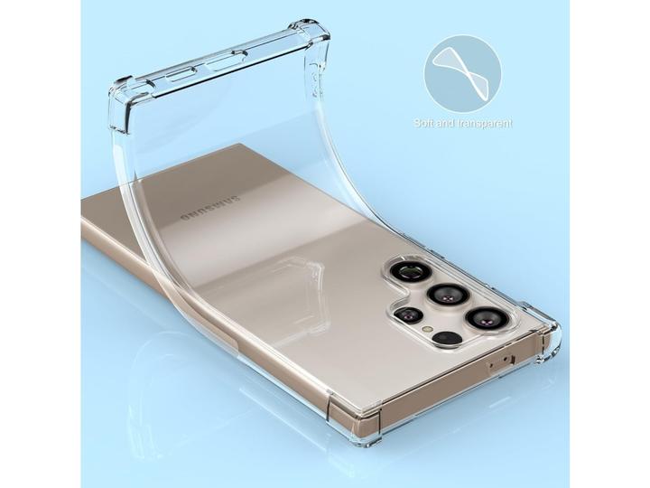 Produktbild Screenguard Crystal Soft Airbag Bumper (Samsung Galaxy S24 Ultra)