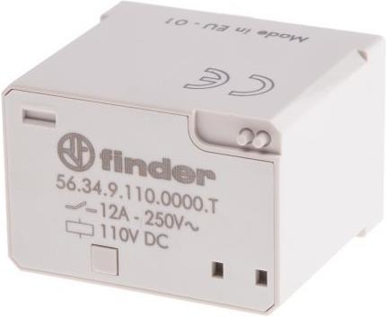 Produktbild Finder Relay 12A 4PDT 110vdc
