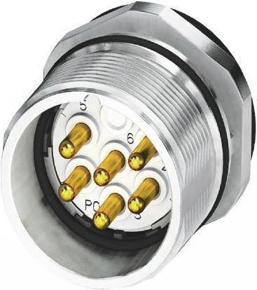 Image du produit Phoenix Contact Connector/panel,SPEEDCON,M23,12 W,Male