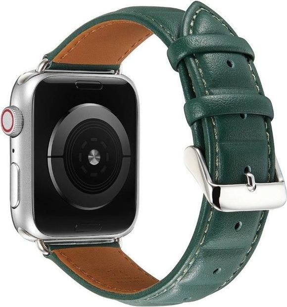 Actual product image MU Classic Genuine Series genuine leather strap (42 mm, 44 mm, 45 mm, Genuine leather, Apple Watch Series 3, Apple Watch Series 2, Apple Watch Series 1, Apple Watch Series 7, Apple Watch Series 8, Apple Watch Series 9, Apple Watch SE, Apple Watch Series 4, Apple Watch Series 5, Apple Watch Series 6)