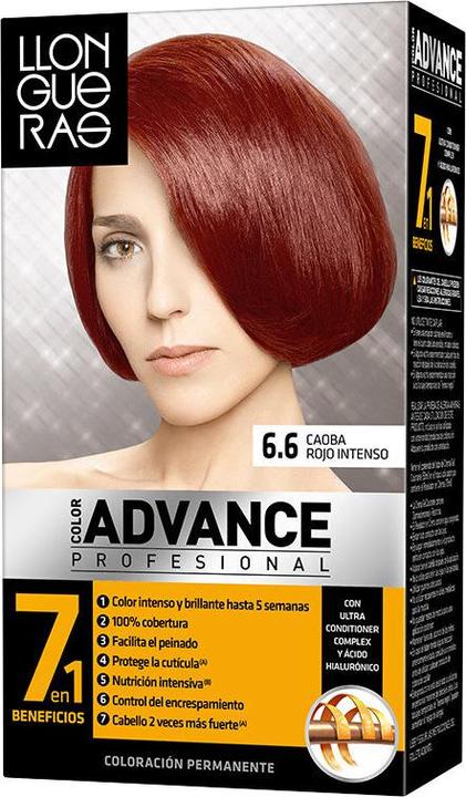 Produktbild Llongueras COLOR ADVANCE #6,6-caoba rojo intenso (6.6)