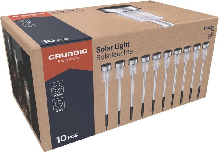 Produktbild Grundig Spike solar d4,8x36,5 10/set (IP44)