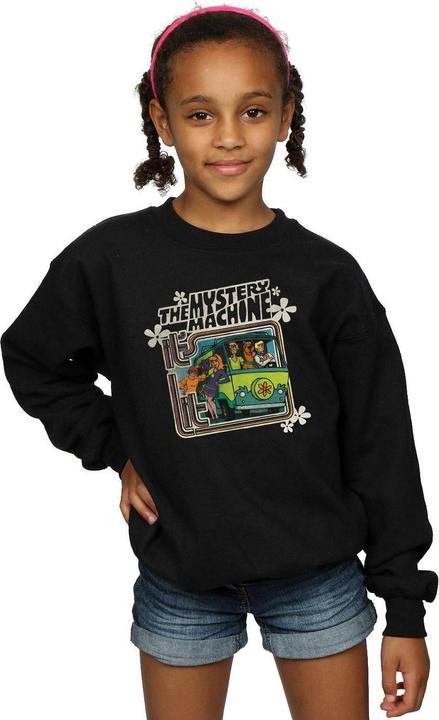 Actual product image Scooby Doo Girls Mystery Machine Sweatshirt (140, 146)