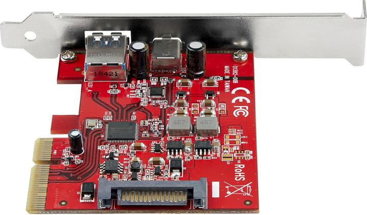 Image du produit StarTech Adaptateur de carte PCIe 2 ports 10Gbps USB-A et USB-C.com