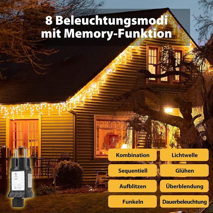 Produktbild Salcar Eisregen Lichterkette (10 m)