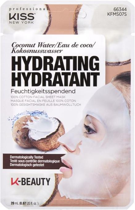 Actual product image Herba Kiss Cotton face mask, coconut (20 ml)