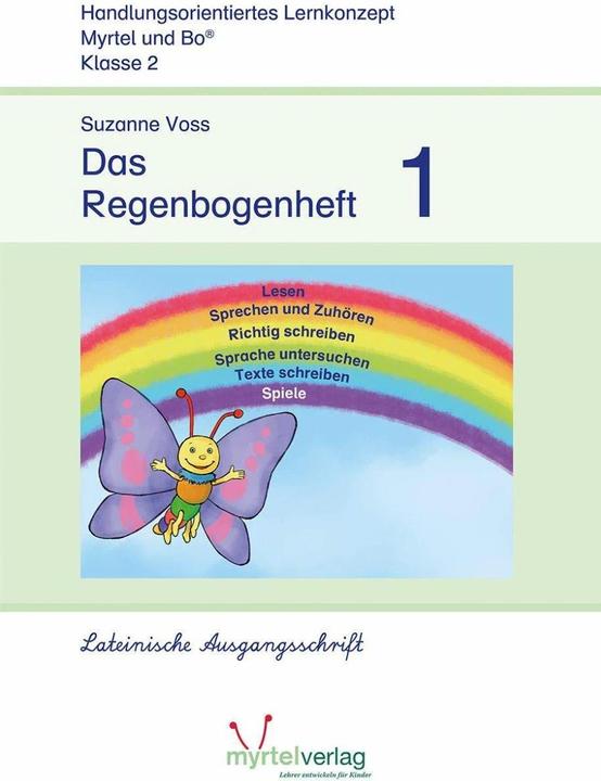 Immagine prodotto Das Regenbogenheft 1. Lateinische Ausgangsschrift (Tedesco, Annette Rögener, Sigrid Skwirblies, Suzanne Voss, 2020)
