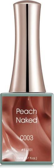 Nagellack24 Gellack Peach Naked C003 UV/LED (Peach Naked, UV-Gel Lack)