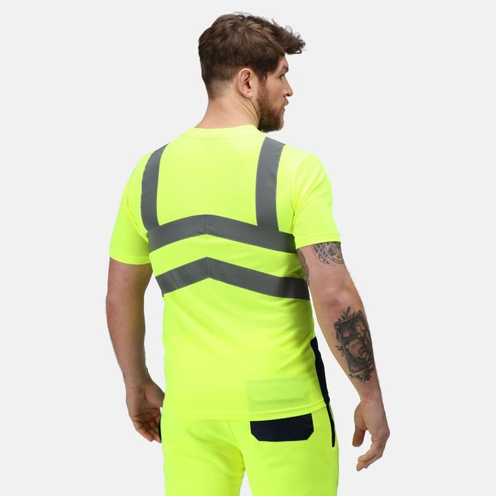 Produktbild Regatta Pro Tshirt Hohe Sichtbarkeit Kurzärmlig (M)