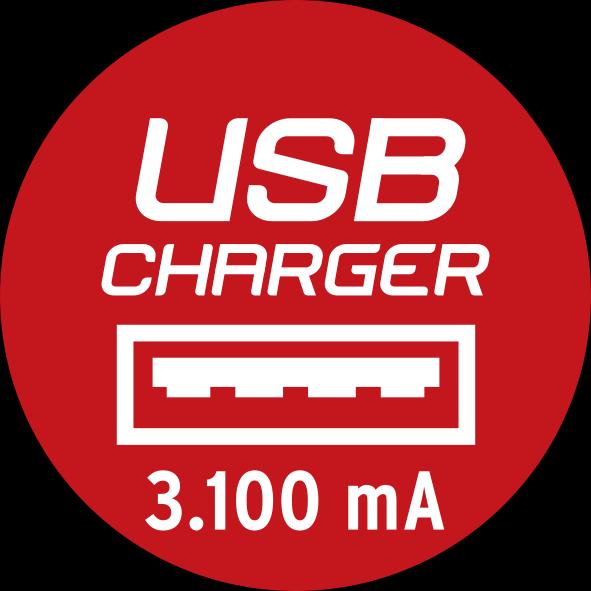 Produktbild Brennenstuhl Premium-Alu-Line (6 x, Typ 13, USB-A, 3 m)