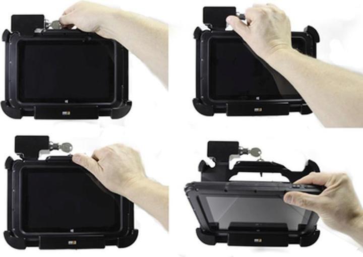 Actual product image Brodit Charging cradle With lock, 2