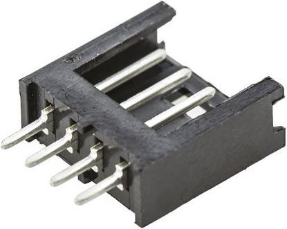 Produktbild TE Connectivity 4 way single row tin