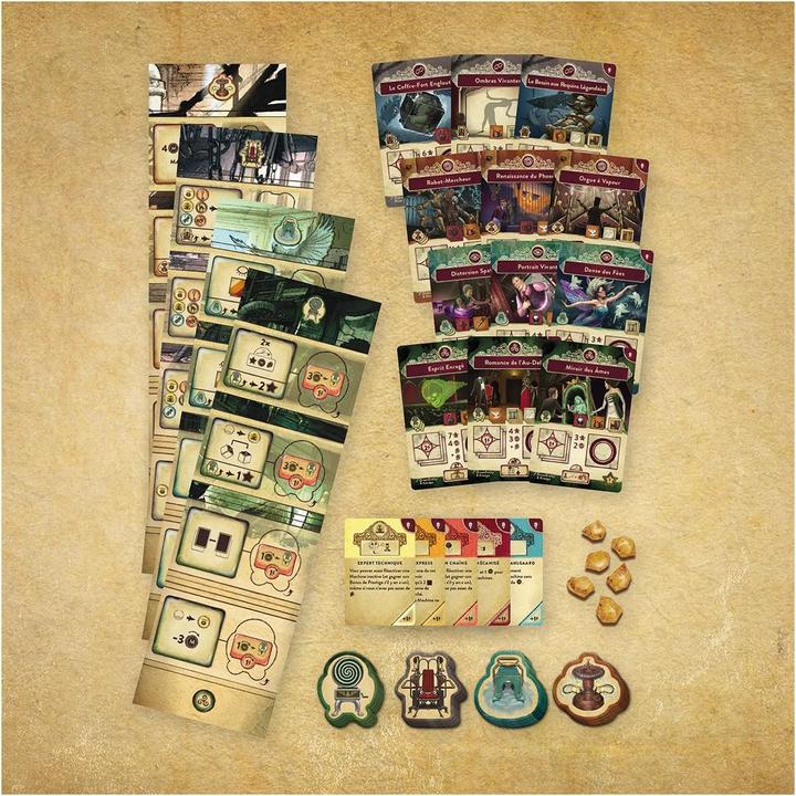 Produktbild Super Meeple Trickerion Aube de la Technologie f (Französisch)