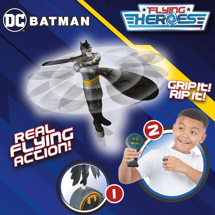 Actual product image Star Wars FLYING HEROES figure Batman