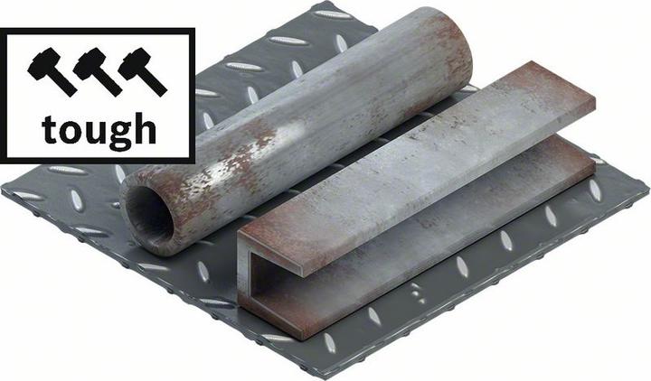 Productafbeelding Bosch Professional Zubehör EXPERT Dik Stevig Metaal S 955 CHC reciprozaagblad 3 stuks voor reciprozagen