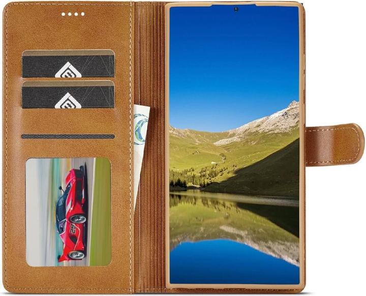 Produktbild LC.Imeeke Galaxy S25 Ultra - Leder Etui Hülle (Samsung Galaxy S25 Ultra)