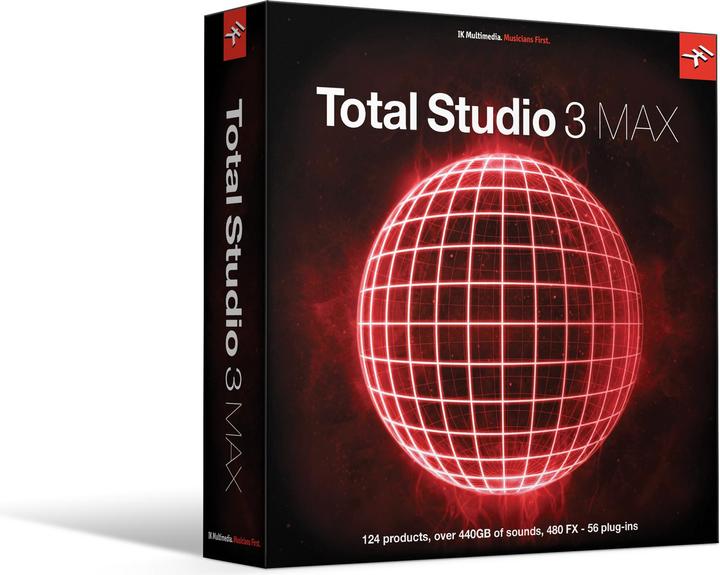 Immagine prodotto IK Multimedia Total Studio 3 MAX in scatola