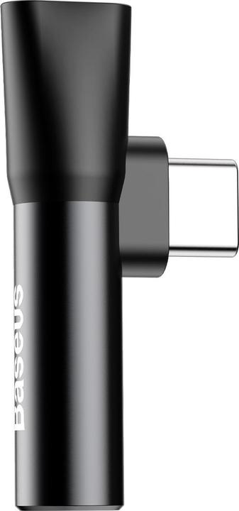 Actual product image Baseus 2in1 USB Type-C Adapter (USB Type C, 3.5mm jack, USB Type C)