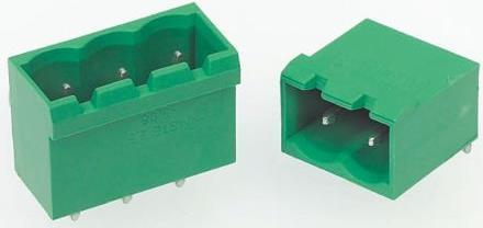 Actual product image Phoenix Contact 14 way vertical PCB header,5.08mm pitch
