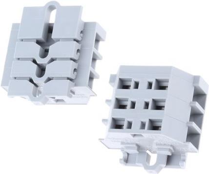 Actual product image Wago 3 way side entry cage clamp terminal