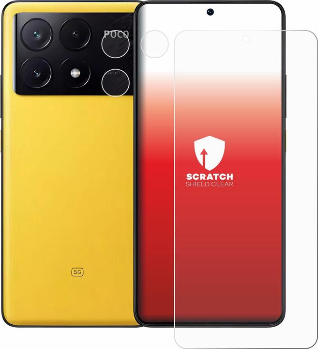 Actual product image upscreen Scratch Shield screen protector (1 Piece, Xiaomi Poco X6 Pro)