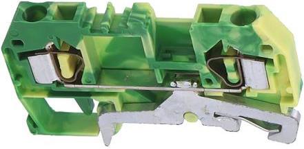 Actual product image Wago Grounded Din Terminal      4mm2