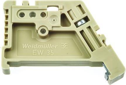 Actual product image Weidmüller End stop for W series DIN rail terminal
