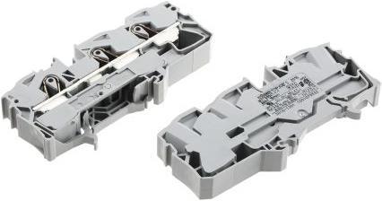 Actual product image Wago DIN RAIL TERMINAL 3 X 16 MM2 GREY