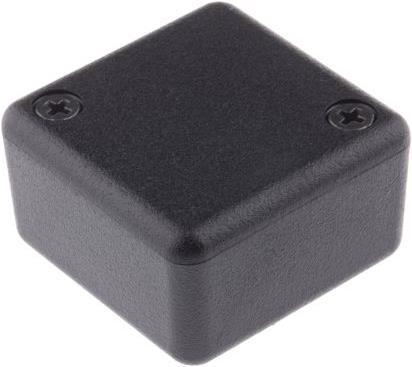Productafbeelding Hammond Behuizing ABS 35x35x20mm zwart (Huisvesting)