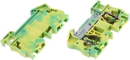 Actual product image Phoenix Contact ST6-PE spring cage ground terminal clamp