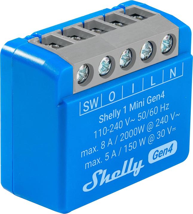 Shelly 1 Mini Gen4 (Schaltaktor)