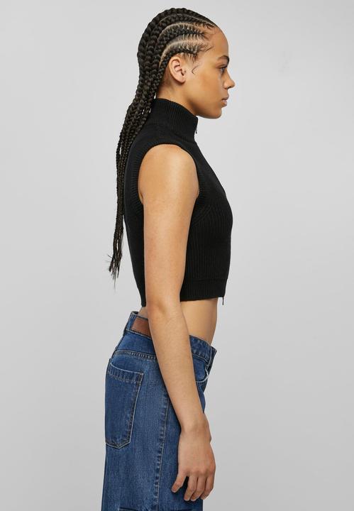 Actual product image Urban Classics Ladies Short Knit Vest (S)
