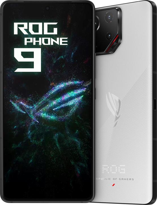 ASUS ROG Phone 9 (512 GB, Stormwit, 6.78", Dubbele SIM, 50 Mpx, 5G)