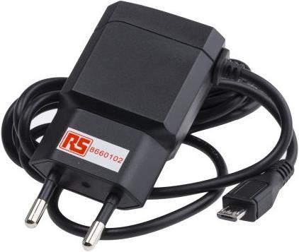 Produktbild Rs Pro Micro USB Power Adapter EU Plug 5V 10.5W