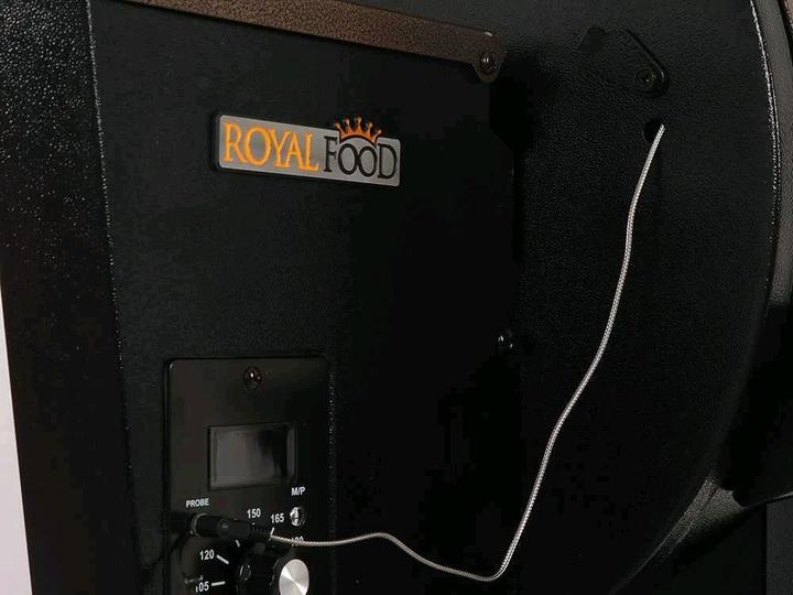 Produktbild Royal Food RFPB 3570 Pelletgrill mit Grillrost aus Edelstahl Kochfläche 72x49 cm