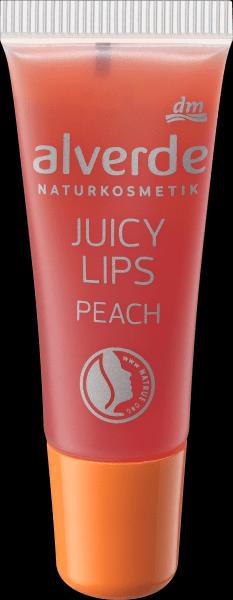 Produktbild dm alverde Lipgloss Juicy Lips Peach