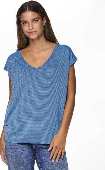 Actual product image Pieces Pcbillo Tee Lurex Stripes Noos Bc (XS)