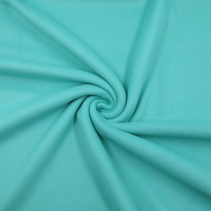 Actual product image Stoffrestposten Premium Fleece - Mint - Minimum quantity: 1 metre