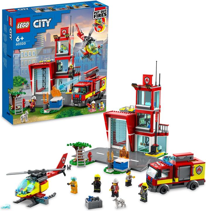 Actual product image LEGO Fire station (60320, LEGO City)