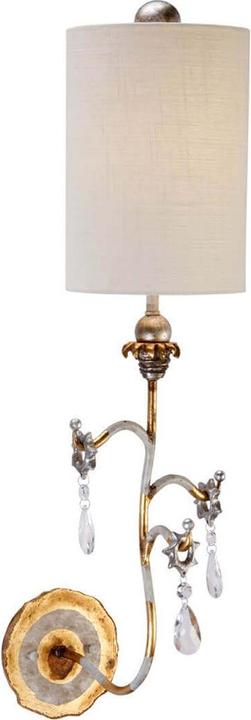 Actual product image Elstead Lighting Tivoli wall light E27 gold and cream patina (E27)