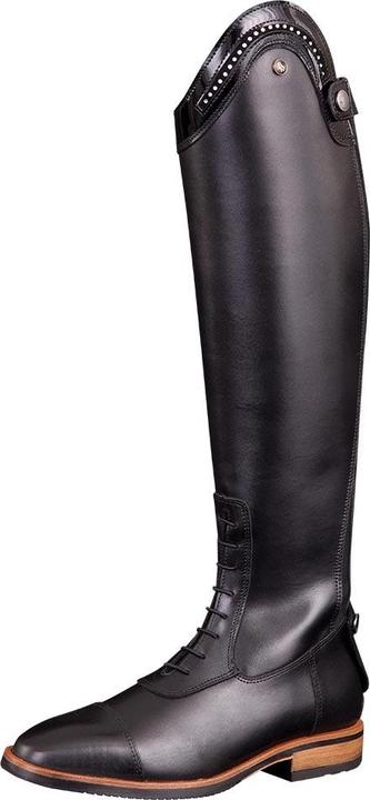 Actual product image BR Equestrian Equipment wide calf leather riding boots venetia (36)