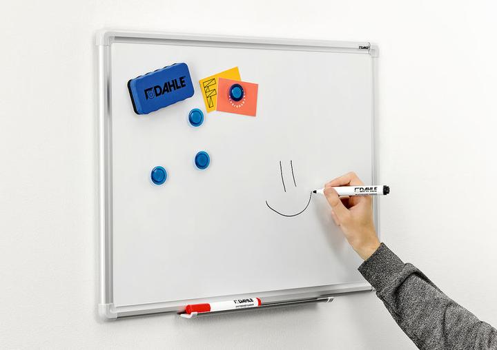 Produktbild Dahle Whiteboard c Board 96151 (B x H) 90 cm 60 Quer oder Hochformat, Inkl. Ablageschale (90 x 60 cm)