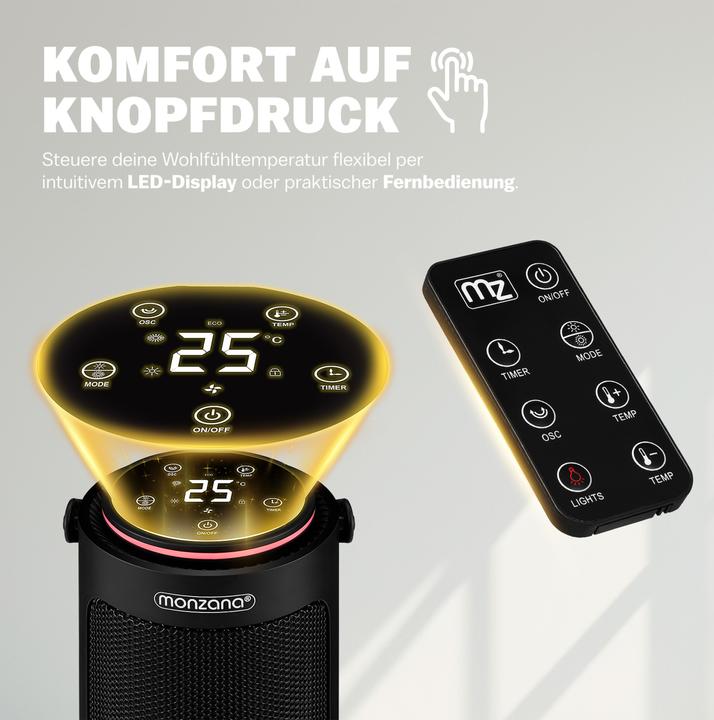 Produktbild Monzana Heizlüfter (2000 W)