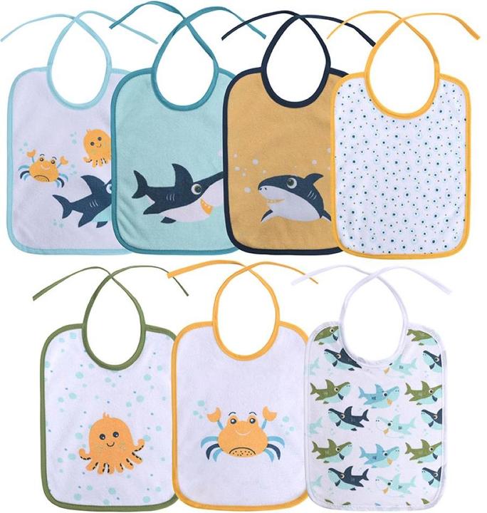 Actual product image Baby Care Baby bib 7-piece set